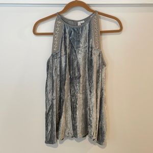 Bl^nk London high-neck tank top